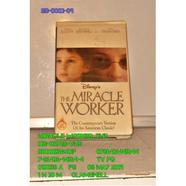 Imagem de The Miracle Worker [VHS]