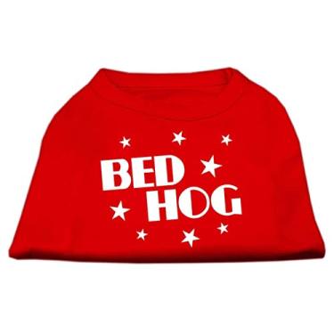 Imagem de Mirage Pet Products Camiseta estampada Bed Hog de 50 cm, 3GG, vermelha