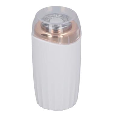 Imagem de Aparador de Cabelo Elétrico, Motor Potente Eficiente de 5V, Lâmina de Aço Inoxidável à Prova d'água, Aparador de Cabelo e Barba para Cuidados Diários Masculinos (Branco)