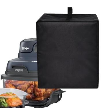 Imagem de CouldyCasi Capa para fritadeira a ar, resistente, resistente ao calor, impermeável, material de nylon 600D, proteção contra poeira, capa de forno de fritadeira a ar compatível com Ninja Crispi 4QT Air