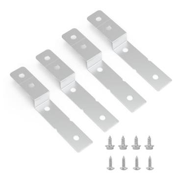 Imagem de Kit de suporte lateral para lava-louças 154806601 02 para máquinas de lavar louça Electrolux & Frigidaire AP5645425, 154477201, 154806601, 154806602, 154806601/02, 2691713 e PS47002. 5063 DWBRACKIT1 -