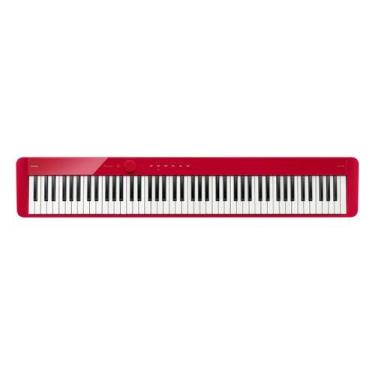 Imagem de Piano Digital Casio Privia PX-S1100 88 Teclas Bluetooth, Vermelho