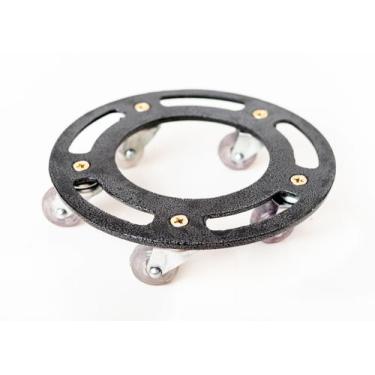 Imagem de Suporte Para Vasos De Plantas 20cm Rodinhas Em Bpgel - Redann