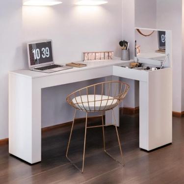 Imagem de Gabinete Toucador Timberlake Branco Fosco 