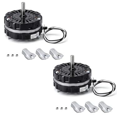 Imagem de Criditpid Motor De Substituição Para Ventilador De Sótão Com Ventilação Forçada F0510B2944, F0510B2497 Para Lomanco Lomancool Séries 2000 E 1800. Motor De 3,4 A, 120 Volts, 1/10 Hp, 1100 Rpm, 2 Peças.