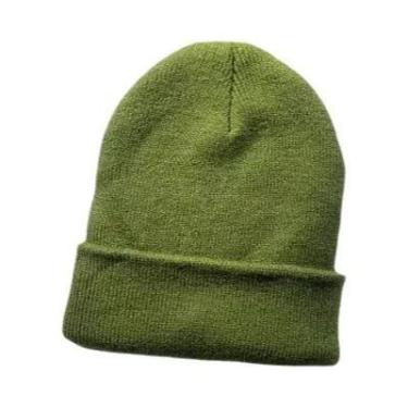 Imagem de Gorros de Inverno de Malha - Unissex, para Outono e Inverno, Exército 