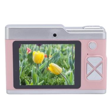 Imagem de Câmera Digital 48MP 8x Lente Traseira de Zoom de Zoom Vários Filtros de 2,4 Polegadas Anti Shake Portátil Câmera de Alunos Portáteis para Viagens Diárias (Rosa)