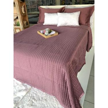 Imagem de Cobre leito sidney queen 3pçs toque acetinado lançamento - ROZAC, VINH