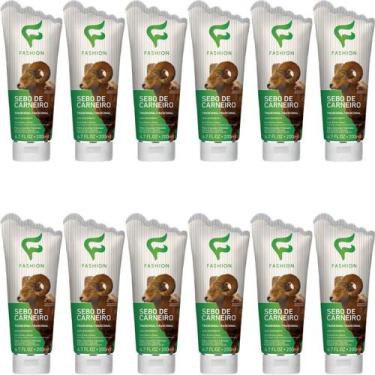Imagem de Creme Hidratante Tradicional Fashion Sebo de Carneiro Bisnaga 200ml Ki