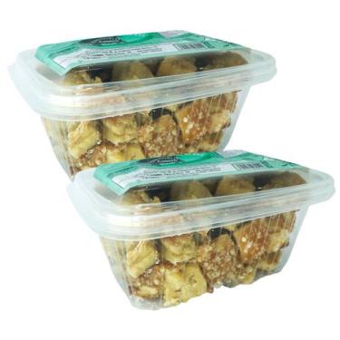 Imagem de Torresmo Pré-frito 250g, Pururuca Pele Suína Toucinho 2un - Torresminh