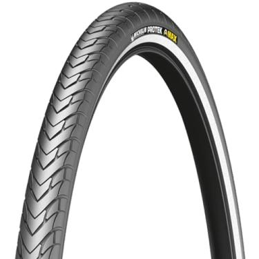 Imagem de Michelin Pneu Protek Max BR 26x1,40 E-bike, resistente a perfurações, faixa refletiva, revestimento City Shield, para ciclismo de cidade e trilha