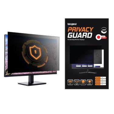 Imagem de Tecgear Filtro de privacidade para monitor, protetor de tela de privacidade para monitor, 61.0 cm, 68.6 cm para monitores widescreen 16:9, antirreflexo, filtro de luz azul (27 polegadas)
