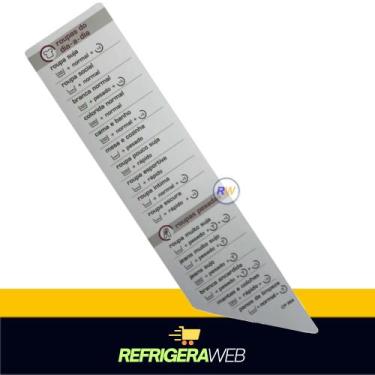 Imagem de Adesivo Painel Compatível Lavadora Brastemp Bwc08a W1019 8kg - rfw