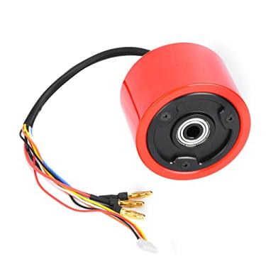 Imagem de Roda de Motor de Cubo Sem Escova de Skate Elétrico, Resistência à Prova D'água 70mm 150W 24V/36V Motor para Longboard, Mini Scooter, Skate Elétrico DIY, Feito de PU Premium