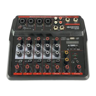 Imagem de Mesa de Som 6 Canais MC6-BT - soundvoice