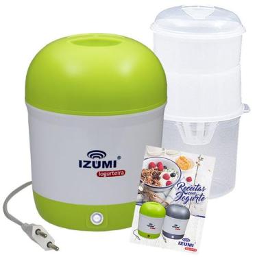 Imagem de Iogurteira eletrica izumi e dessorador de iogurte, Verde