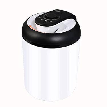 Imagem de Triturador de resíduos de papel para escritório doméstico papel de documentos portátil granular elétrico A4 de dados desktop pequeno triturador (cor: A, tamanho: 250 x 250 x 358 mm)