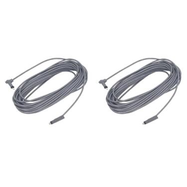 Imagem de 2 Unidades de Conexão Estável e Ininterrupta Kit de Internet Cabo de Satélite Cabo de Substituição de 75 Pés Cabo de Fácil Instalação para Satélite