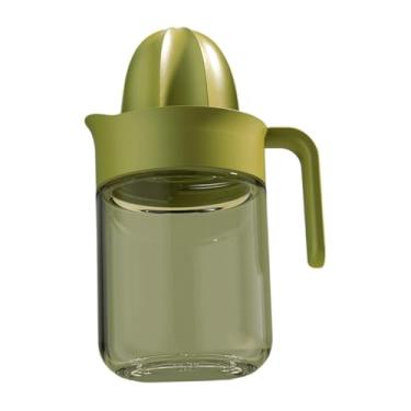 Imagem de WeiLaiKeQi Lemon Orange Juicer Manual Mão fácil de limpar o espremedor manual de mão para cozinha de frutas mandarim de toranja, Green L