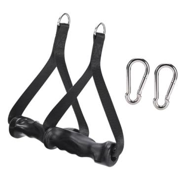 Imagem de Dynwave 2pcs Antecedência Banda de resistência Banda Grips de tríceps portáteis Bicep corda Máquina de máquina Manças de exercícios para malhar