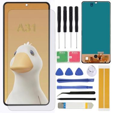 Imagem de Substituição de tela LCD para Samsung Galaxy A31 SM-A315F A315F/DS A315G/DS A315G A315N 16.3 cm Display LCD Touch Screen Digitalizador com ferramentas de reparo