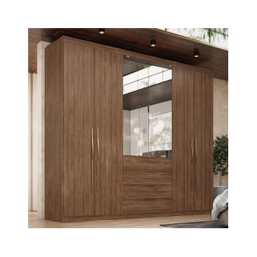 Imagem de Guarda-Roupa Demóbile Giardino com 6 Portas e 4 Gavetas - 262,2 de largura