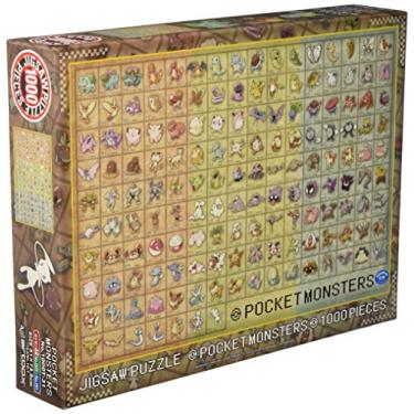 Imagem de ensky 1000 Piece Jigsaw Puzzle Visual Dictionary of Pokemon Pokedex No.001~151 (51 x 73.5 cm)