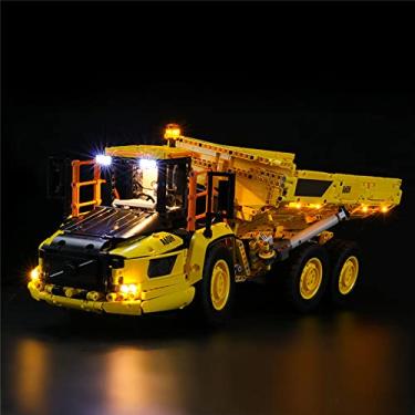 Imagem de GEAMENT LED Light Kit Compatible with Lego 6X6 Volvo Articulated Hauler -for Technic 42114 Model Set (Model Set Not Included)