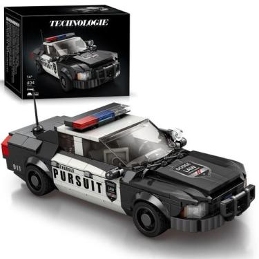 Imagem de Building Blocks Toy Police Car WVINVW 404 peças com manual