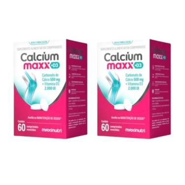 Imagem de Kit C2 Calcium Maxx D3 - Cálcio + Vitamina D3 2000UI - Maxinutri, sem 