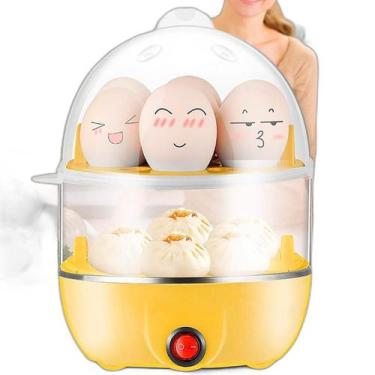 Imagem de Máquina De Cozinhar Ovos A Vapor Limpeza Fácil E Rápida - Bivolt