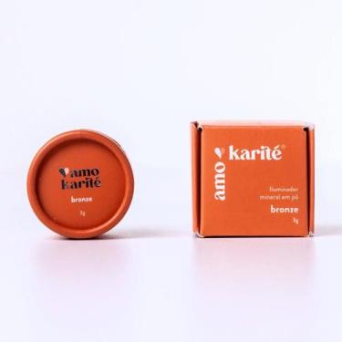 Imagem de Amokarité iluminador Mineral em Amokarité pó - Bronze 3g, Bronze
