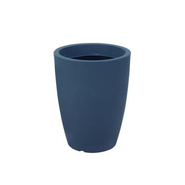 Imagem de Vaso Tramontina Thai Polietileno Azul Turquesa 58cm Tramontina