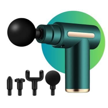 Imagem de Massageador Elétrico Portátil 6 Velocidades Pistola De Massagem Para Dores Musculares