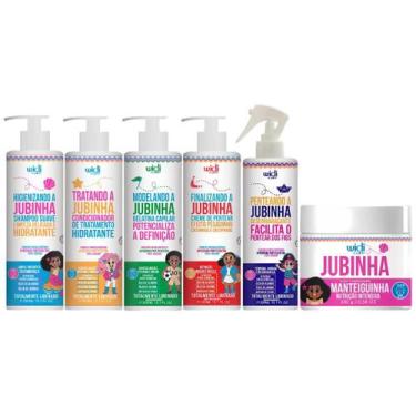 Imagem de Kit Jubinha Widi Care 6 Produtos Linha Infantil Hipoalergenico Com Cre