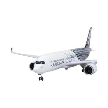 Imagem de Modelo De Exibição Airbus A350 XWB De 47CM, Leve, Em Fibra De Carbono 