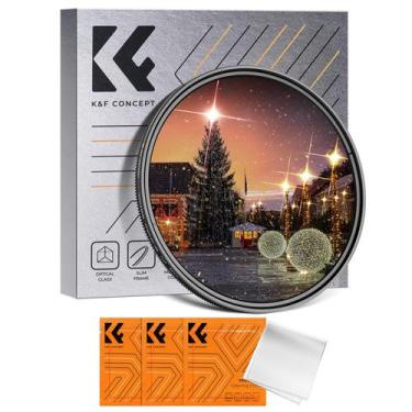 Imagem de Filtro Star K&F Concept Variable 82 mm com 4-8 pontos para câmera