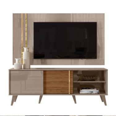 Imagem de Combo Painel De Tv 60 Polegadas + Rack Cronos - 7 Decor Fendi E Naturale