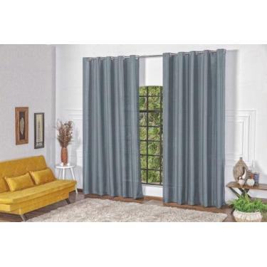 Imagem de Cortina Oxford - Casa Artuz, 2m, Jeans