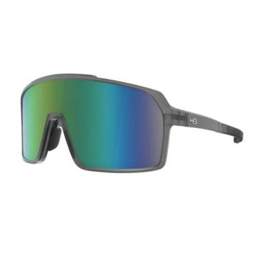 Imagem de Oculos de sol hb grinder matte dark azul espelhado