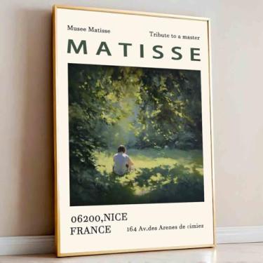 Imagem de Mostemauo Pôster Estético Matisse Impressão Henri Matisse 40 x 61 cm sem moldura