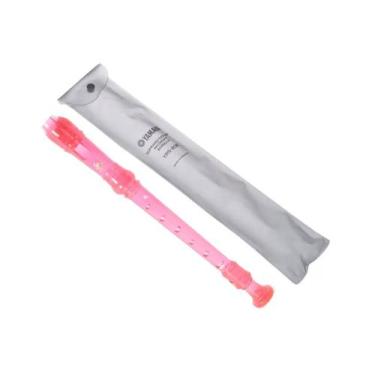 Imagem de Flauta doce barroca color yamaha yrs20b, Rosa
