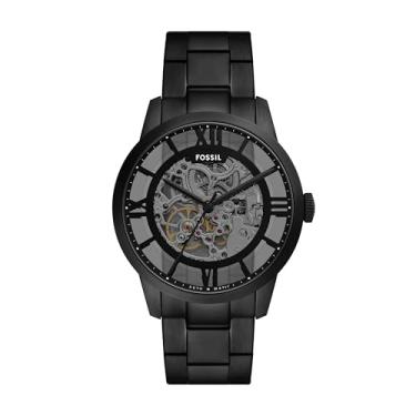 Imagem de fossil Relógio masculino Townsman automático de aço inoxidável preto, Preto