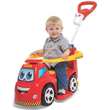 Imagem de Veiculo para Bebe Big Truck Bombeiros 3X1 Merco Toys