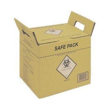 Imagem de Coletor de Material Perfuro Cortante 20L - Safe Pack