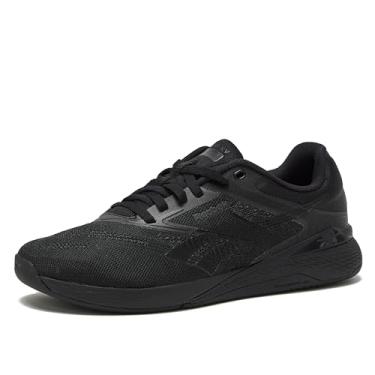 Imagem de Reebok Nano X5 Tênis feminino para caminhada, academia e treinamento cruzado, Preto/Cinza 34, 41