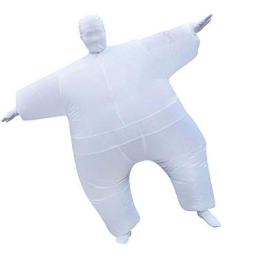 Imagem de Fantasia inflável para baile de máscaras de corpo inteiro, fantasia inflável, Branco