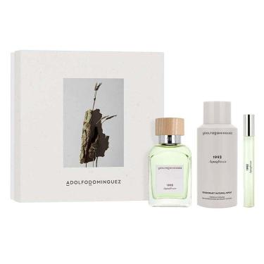 Imagem de Kit Adolfo Dominguez 1993 Agua Fresca - Eau De Toilette 120ml + Desodorante 150ml + Eau De Toilette 10ml