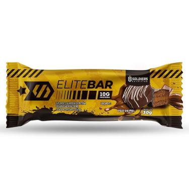 Imagem de Kit: Elitebar 30g Barra De Proteína 6 UN -Soldiers Nutrition-Unissex