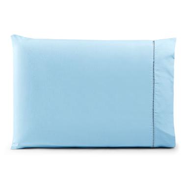 Imagem de Fronha Avulsa 70cm x 50cm 1 Peça Paris  Percal 150 Fios 100% Algodão - Azul Motorista